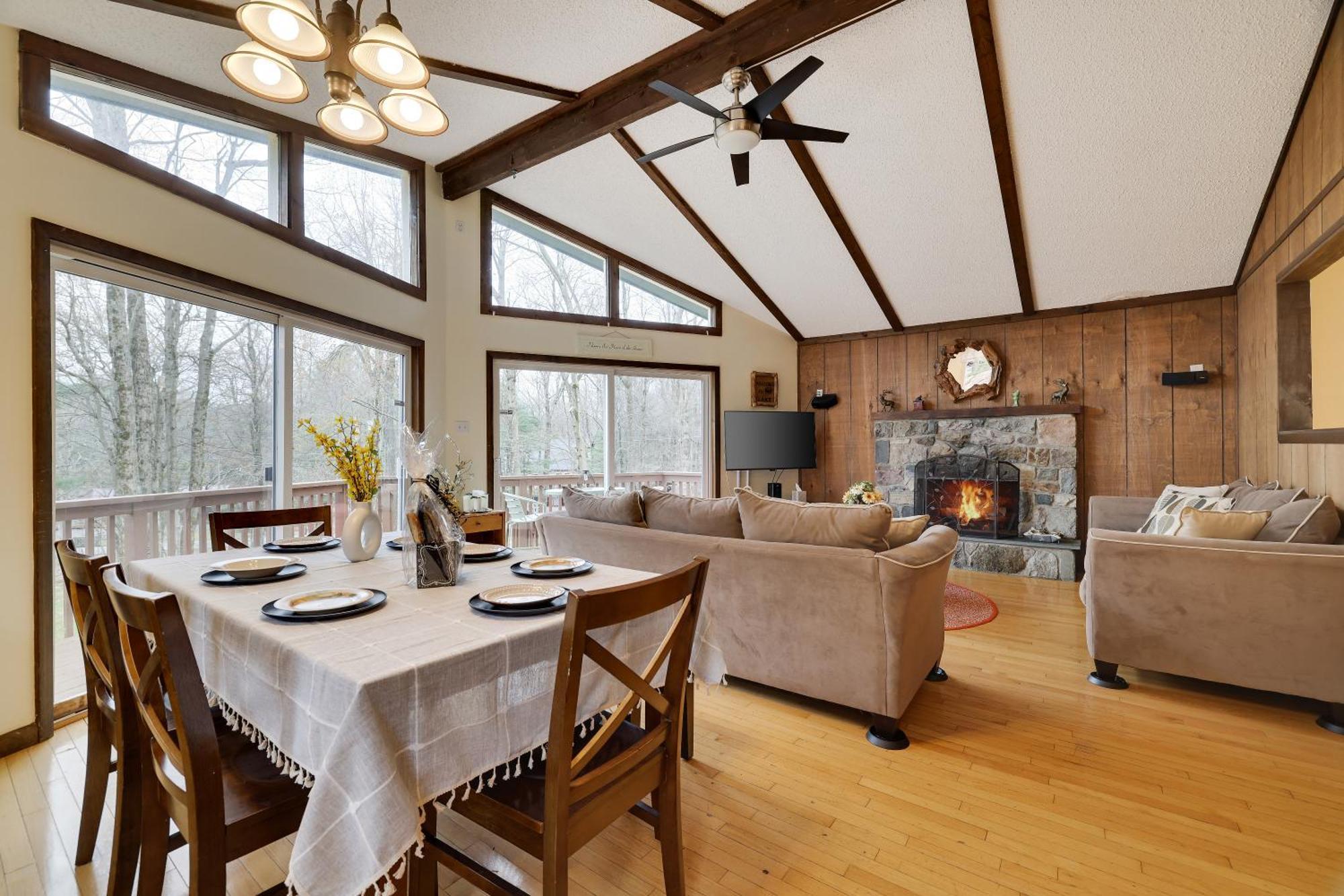 Woodland Escape-0.6Mile To Lake Beach Pet Friendly 레이크하모니 외부 사진