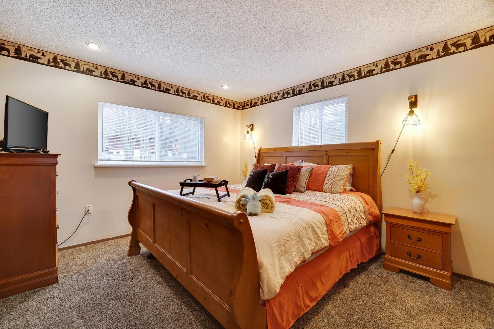 Woodland Escape-0.6Mile To Lake Beach Pet Friendly 레이크하모니 외부 사진